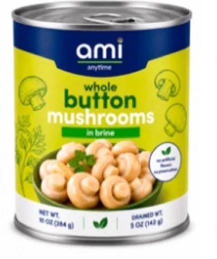 Sliced Mushrooms