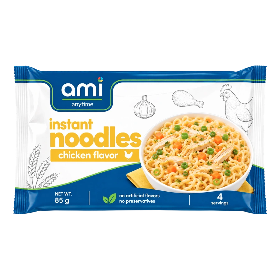 ami Instant Noodles, Chicken, 85 g