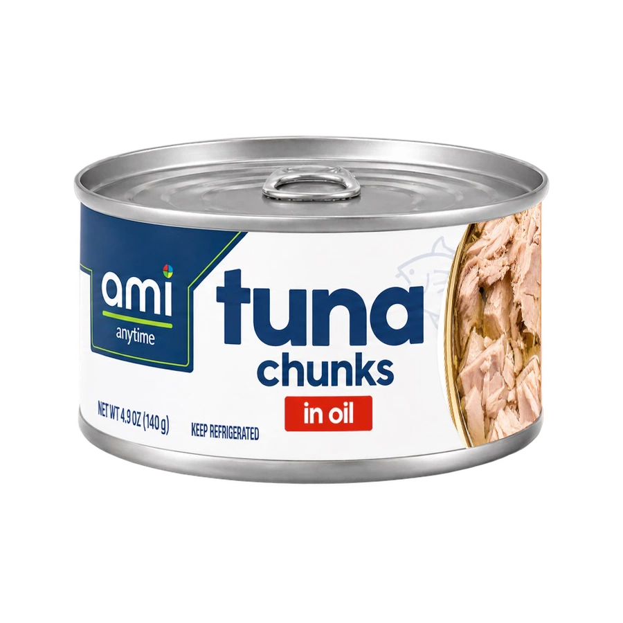 ami Tuna Chunks in Oil, 140 g