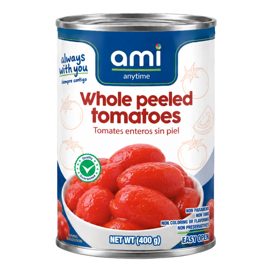 ami Whole Peeled Tomatoes, 400 g